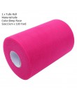 Mesh Tulle Roll 15cm 100 jardów DIY Tutu spódnica pakowanie prezentów na urodziny i bociankowe świąteczne zaopatrzenie weselne d