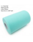 Mesh Tulle Roll 15cm 100 jardów DIY Tutu spódnica pakowanie prezentów na urodziny i bociankowe świąteczne zaopatrzenie weselne d