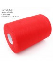 Mesh Tulle Roll 15cm 100 jardów DIY Tutu spódnica pakowanie prezentów na urodziny i bociankowe świąteczne zaopatrzenie weselne d