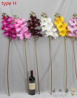 1 Stem Real Touch Latex sztuczna ćma orchidea motyl kwiat orchidei dla nowego domu dekoracje weselne F472