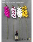 1 Stem Real Touch Latex sztuczna ćma orchidea motyl kwiat orchidei dla nowego domu dekoracje weselne F472