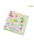 Taoup banery urodzinowe dinozaur Party Decor Baby Shower chłopcy dekoracje na imprezę urodzinową dla dzieci impreza w stylu Safa