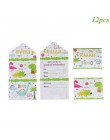 Taoup banery urodzinowe dinozaur Party Decor Baby Shower chłopcy dekoracje na imprezę urodzinową dla dzieci impreza w stylu Safa