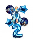 6 sztuk/zestaw wysokiej jakości 30 Cal liczba balonów urodziny Elsa Anna księżniczka balony dekoracja urodzinowa kulki ślubne gl