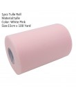 Mesh Tulle Roll 15cm 100 jardów DIY Tutu spódnica pakowanie prezentów na urodziny i bociankowe świąteczne zaopatrzenie weselne d