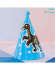 Taoup banery urodzinowe dinozaur Party Decor Baby Shower chłopcy dekoracje na imprezę urodzinową dla dzieci impreza w stylu Safa