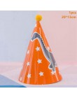 Taoup banery urodzinowe dinozaur Party Decor Baby Shower chłopcy dekoracje na imprezę urodzinową dla dzieci impreza w stylu Safa