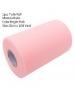 Mesh Tulle Roll 15cm 100 jardów DIY Tutu spódnica pakowanie prezentów na urodziny i bociankowe świąteczne zaopatrzenie weselne d