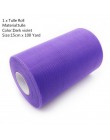 Mesh Tulle Roll 15cm 100 jardów DIY Tutu spódnica pakowanie prezentów na urodziny i bociankowe świąteczne zaopatrzenie weselne d