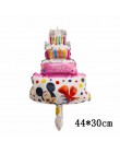 Folia Mickey Mouse balony Giant Minnie balon Mickey Theme dekoracja urodzinowa dla dzieci zabawki z kreskówek Baby shower globos