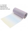 Mesh Tulle Roll 15cm 100 jardów DIY Tutu spódnica pakowanie prezentów na urodziny i bociankowe świąteczne zaopatrzenie weselne d