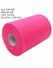Mesh Tulle Roll 15cm 100 jardów DIY Tutu spódnica pakowanie prezentów na urodziny i bociankowe świąteczne zaopatrzenie weselne d