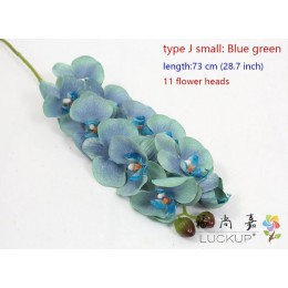 1 Stem Real Touch Latex sztuczna ćma orchidea motyl kwiat orchidei dla nowego domu dekoracje weselne F472