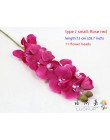 1 Stem Real Touch Latex sztuczna ćma orchidea motyl kwiat orchidei dla nowego domu dekoracje weselne F472