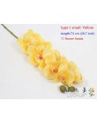 1 Stem Real Touch Latex sztuczna ćma orchidea motyl kwiat orchidei dla nowego domu dekoracje weselne F472