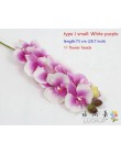1 Stem Real Touch Latex sztuczna ćma orchidea motyl kwiat orchidei dla nowego domu dekoracje weselne F472