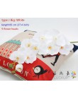 1 Stem Real Touch Latex sztuczna ćma orchidea motyl kwiat orchidei dla nowego domu dekoracje weselne F472