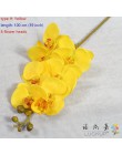 1 Stem Real Touch Latex sztuczna ćma orchidea motyl kwiat orchidei dla nowego domu dekoracje weselne F472