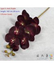 1 Stem Real Touch Latex sztuczna ćma orchidea motyl kwiat orchidei dla nowego domu dekoracje weselne F472
