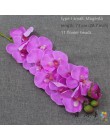 1 Stem Real Touch Latex sztuczna ćma orchidea motyl kwiat orchidei dla nowego domu dekoracje weselne F472