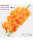 1 Stem Real Touch Latex sztuczna ćma orchidea motyl kwiat orchidei dla nowego domu dekoracje weselne F472