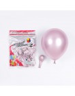 10 sztuk 5/10 cala chromowane metalowe lateksowe balony błyszczące metalowe Globos nadmuchiwany balon wypełniony helem dekoracja