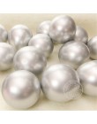 10 sztuk 5/10 cala chromowane metalowe lateksowe balony błyszczące metalowe Globos nadmuchiwany balon wypełniony helem dekoracja