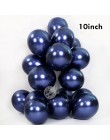 10 sztuk 5/10 cala chromowane metalowe lateksowe balony błyszczące metalowe Globos nadmuchiwany balon wypełniony helem dekoracja