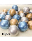 10 sztuk 5/10 cala chromowane metalowe lateksowe balony błyszczące metalowe Globos nadmuchiwany balon wypełniony helem dekoracja