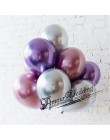 10 sztuk 5/10 cala chromowane metalowe lateksowe balony błyszczące metalowe Globos nadmuchiwany balon wypełniony helem dekoracja