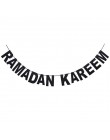 Złoto srebro Eid mubarak Banner Ramadan Kareem baner dekoracyjny trznadel islamski muzułmanin Eid al-fitr hajj mubarak Party Fav