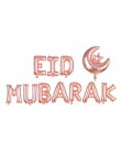 Złoto srebro Eid mubarak Banner Ramadan Kareem baner dekoracyjny trznadel islamski muzułmanin Eid al-fitr hajj mubarak Party Fav