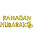 Złoto srebro Eid mubarak Banner Ramadan Kareem baner dekoracyjny trznadel islamski muzułmanin Eid al-fitr hajj mubarak Party Fav