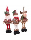 1/3 sztuk dekoracje na boże narodzenie dla boże narodzenie w domu lalki dekoracje dla dzieci drzewo prezentowe Navidad nowy rok 