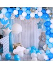 Pierwsze urodziny Baby Boy dziewczyna Party 1st dekoracja urodzinowa Banner, balony, 1 jednego roku życia Party wystrój Baby Sho