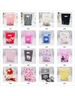 Więcej wzór biżuteria plastikowa torba z uchwytami 15x20cm prezent ślubny gruby butik prezent opakowania na zakupy plastikowa to