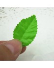 200 sztuk zielone drzewo liść sztuczny kwiat liście na ślub robótki ręczne do dekoracji wnętrza DIY Fleurs scrapbooking, rzemios
