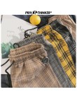 Privathinker Harajuku spodnie w kratę dla kobiet spodnie 2020 Streetwear kobieta Harem spodnie jesienne damskie spodnie na codzi