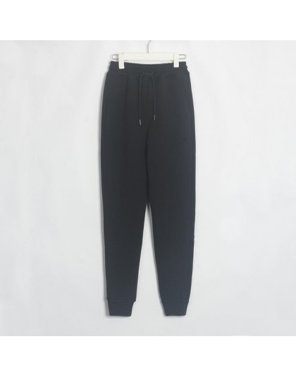 Wixra Women Casual aksamitne spodnie jesienne zimowe damskie grube wełniane spodnie odzież damska sznurowane długie spodnie