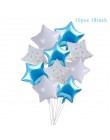Pierwsze urodziny Baby Boy dziewczyna Party 1st dekoracja urodzinowa Banner, balony, 1 jednego roku życia Party wystrój Baby Sho