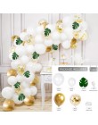 169 sztuk Macaron balony Garland Arch różowe złoto konfetti balon ślub urodziny balon dekoracje na przyjęcie urodzinowe dzieci B