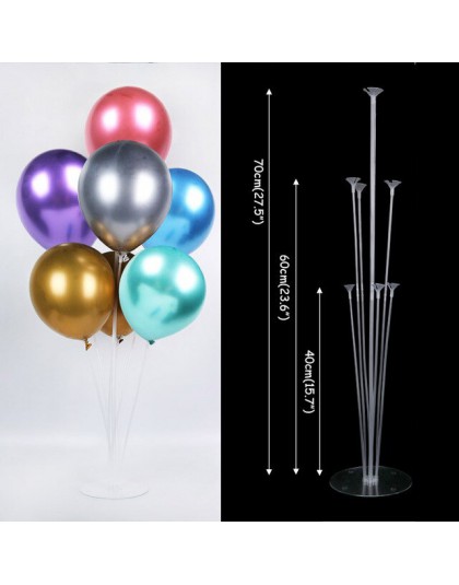 LED Lights balony kolumna podstawka na stół pływający wystrój weselny uchwyt na balon Stick Baby Shower dekoracja urodzinowa dla