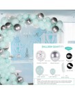 169 sztuk Macaron balony Garland Arch różowe złoto konfetti balon ślub urodziny balon dekoracje na przyjęcie urodzinowe dzieci B