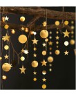 4M Twinkle Star papierowe w kształcie płatka śniegu girlandy wiszące ozdoby świąteczne dekoracje na dom nowy rok 2020 Noel Decor