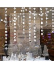 4M Twinkle Star papierowe w kształcie płatka śniegu girlandy wiszące ozdoby świąteczne dekoracje na dom nowy rok 2020 Noel Decor