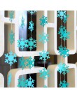 4M Twinkle Star papierowe w kształcie płatka śniegu girlandy wiszące ozdoby świąteczne dekoracje na dom nowy rok 2020 Noel Decor