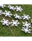 4M Twinkle Star papierowe w kształcie płatka śniegu girlandy wiszące ozdoby świąteczne dekoracje na dom nowy rok 2020 Noel Decor