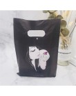 Więcej wzór biżuteria plastikowa torba z uchwytami 15x20cm prezent ślubny gruby butik prezent opakowania na zakupy plastikowa to
