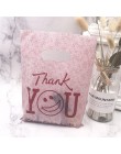 Więcej wzór biżuteria plastikowa torba z uchwytami 15x20cm prezent ślubny gruby butik prezent opakowania na zakupy plastikowa to
