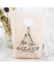 Więcej wzór biżuteria plastikowa torba z uchwytami 15x20cm prezent ślubny gruby butik prezent opakowania na zakupy plastikowa to